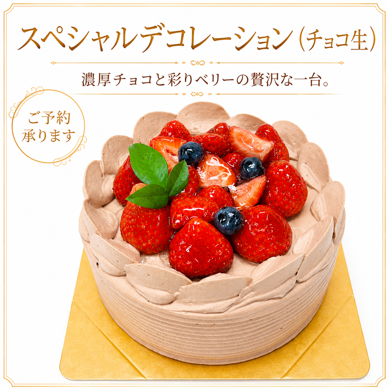 スペシャルデコレーション（チョコ生） サムネイル